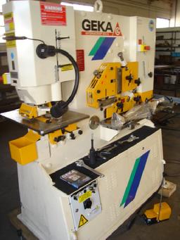 Geka Dual Cylinder Ironworker