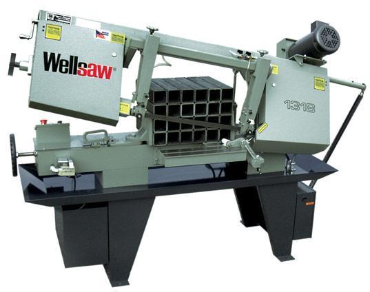 With large 13" x 18" capacity, powerful 3hp motor* and precision construction the Wellsaw model 1318 gives you superior performance in the most demanding operations.